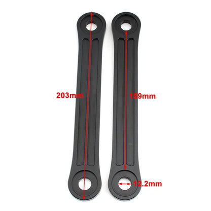 2 x Motorcycle Rear Suspension Linkage Lowering Kit Black Alloy for TIGER 800