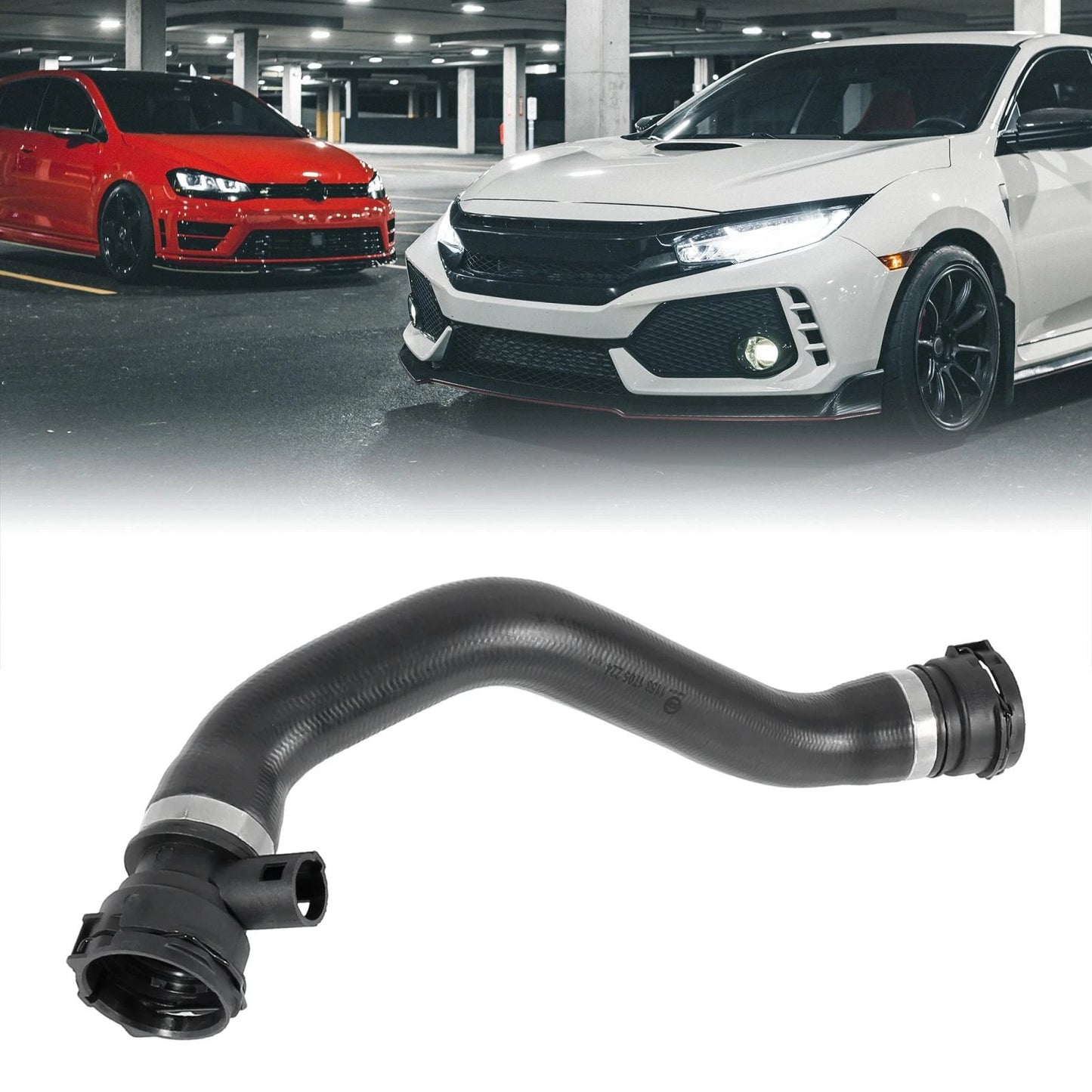 Radiator Coolant Water Hose from Expansion Tank BMW 530i (2001-2003)