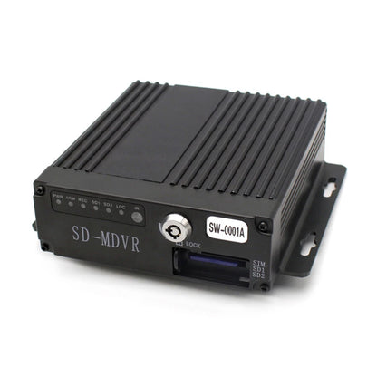 4CH Car DVR Video Recorder + 7" Monitor + 4 Night Vision Cameras for Truck Van Bus