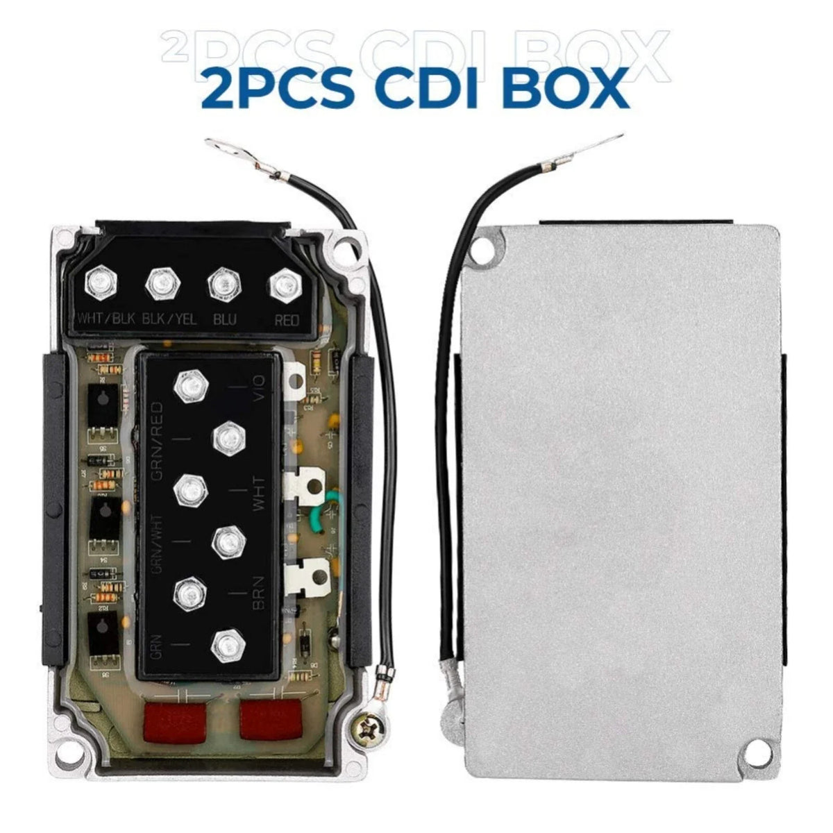 2Pcs Switch Box CDI for Mercury 90-200HP 90/115/150/200 (1990-2005)