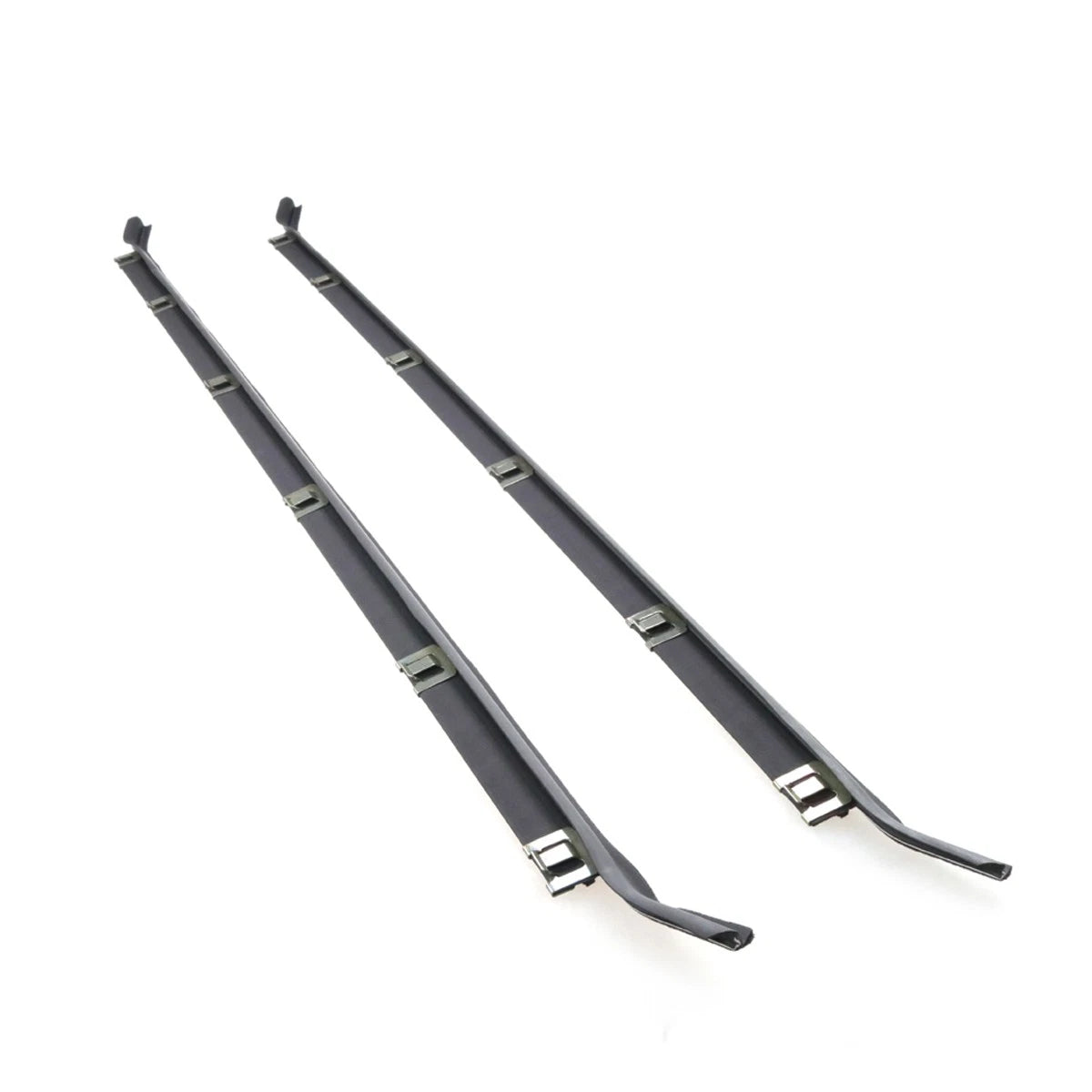 Front Door Glass Weatherstrip for Toyota Land Cruiser BJ41 BJ46 FJ40 1974-1984