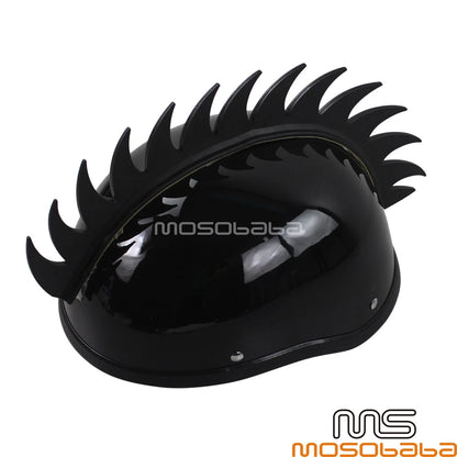 14'' Rubber Spikes Saw Strip for Dirt Bike ATV Motorcycle Helmets