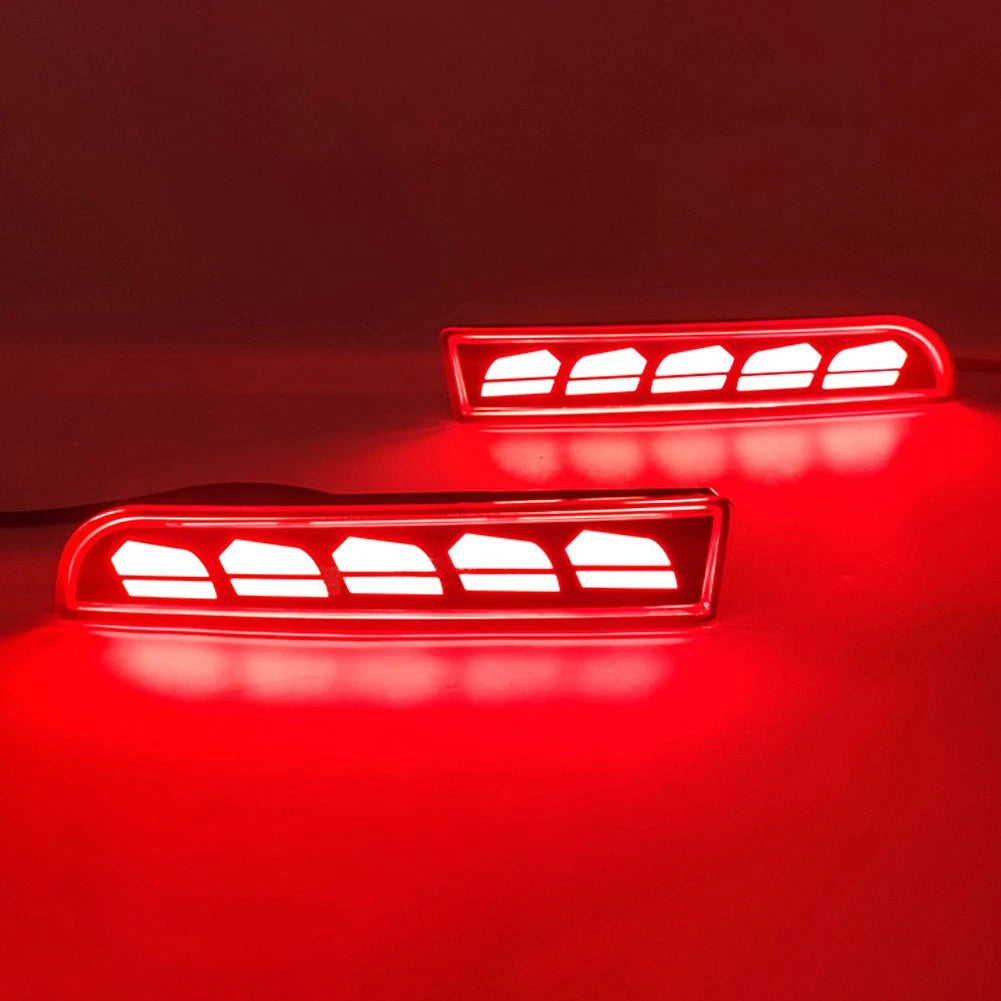 Rear Bumper Reflector Brake Turn Signal Lamp for Mitsubishi Lancer (2008-2017)