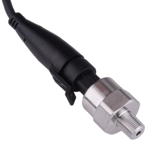 150PSI Pressure Transducer Sensor for Oil Fuel Air Water - Stainless Steel