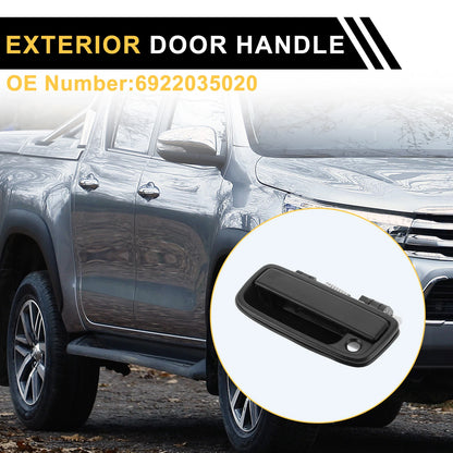 Front Left Exterior Door Handle for Toyota Tacoma (1995-2004) Black