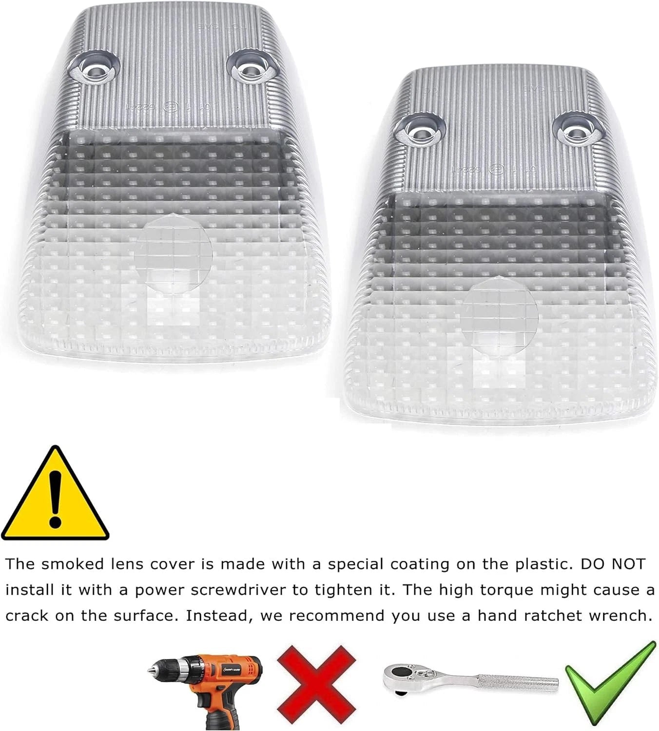 Clear Side Signal Lens for Benz G-CLASS W463 G63 G550 G500 (1980–2018)