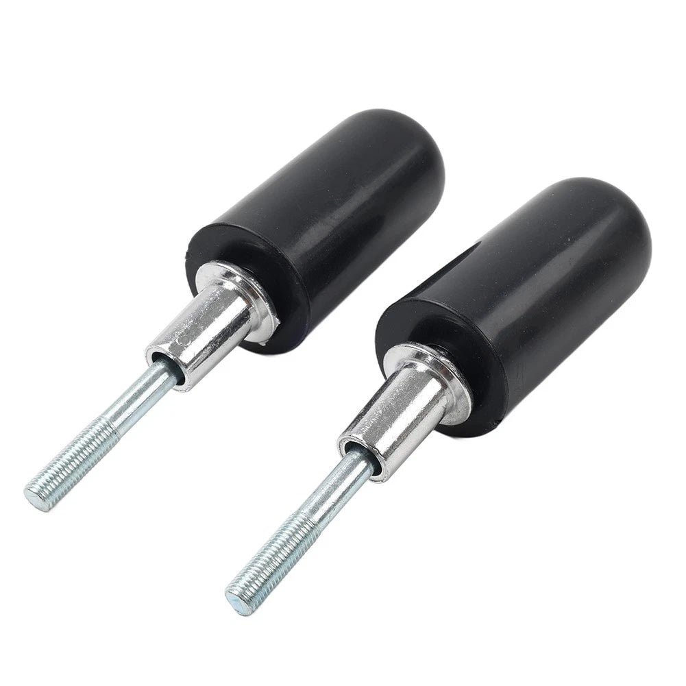 Universal Motorcycle Frame Sliders for Yamaha & Suzuki - Black