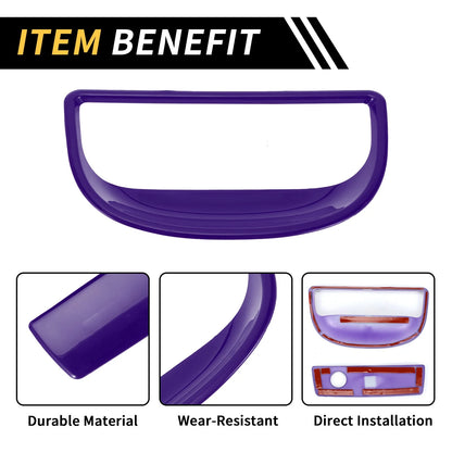 Glove Box Handle Switch Cover Trim for Jeep Wrangler JK (2007-2017) Purple