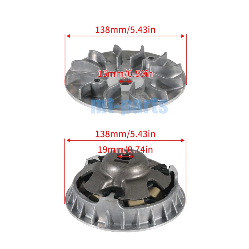 Clutch Variator for Daelim S-2 250 (2002-2005)