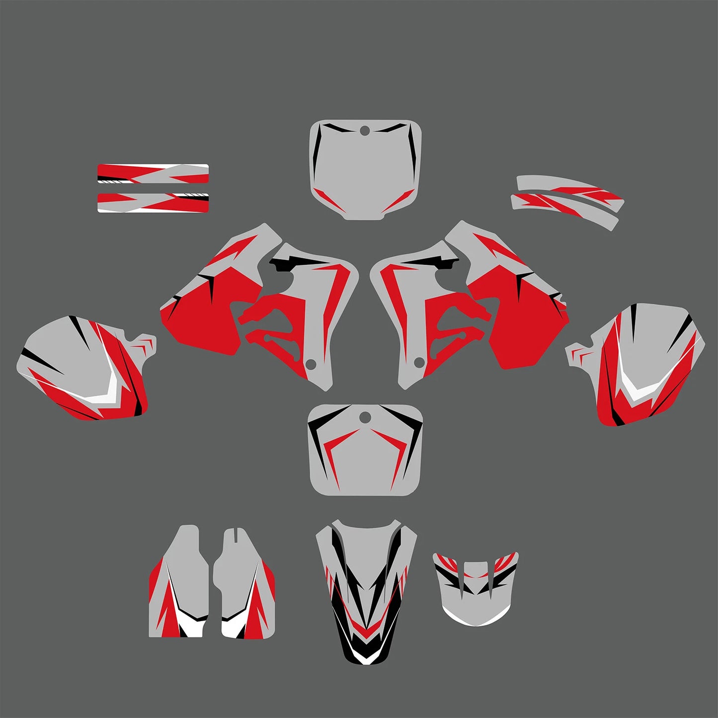 Graphics Decals Stickers Kit for Honda CR 125R 250R (1995-1996)