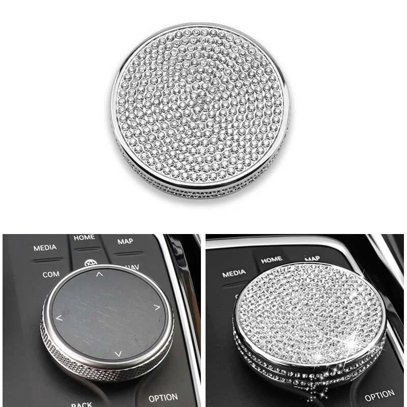 Car Console iDrive Multimedia Buttons Crystal Cover For BMW  3 Z4 series X3 G30