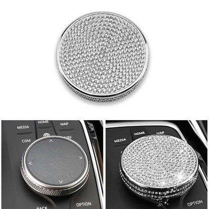 Car Console iDrive Multimedia Buttons Crystal Cover For BMW  3 Z4 series X3 G30
