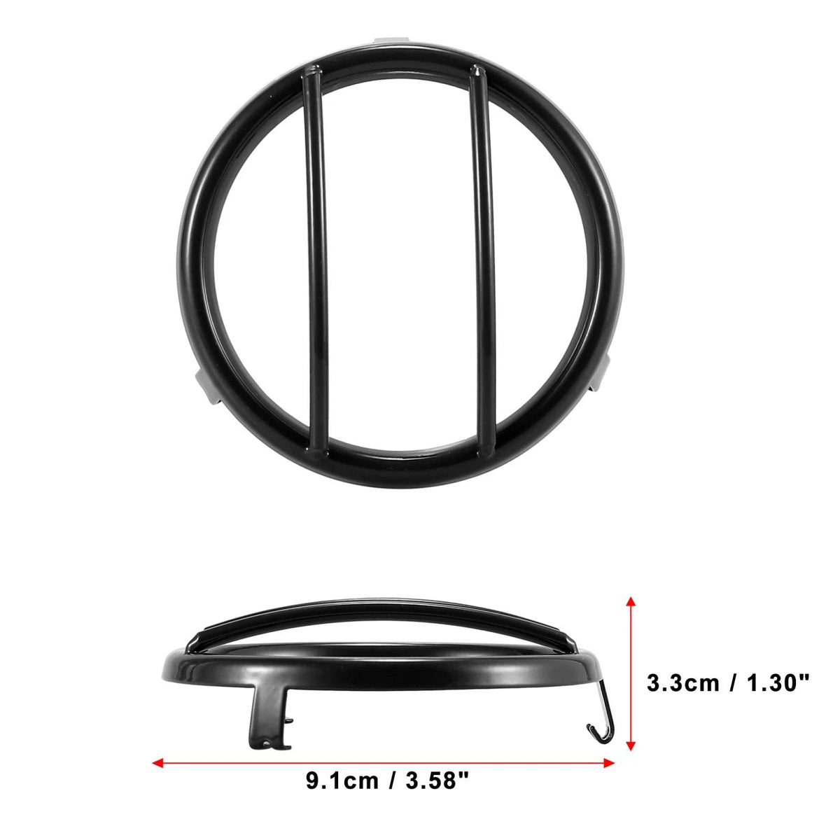 Turn Signal Light Grill Guard Cover for Jeep Wrangler JK (2011-2018)