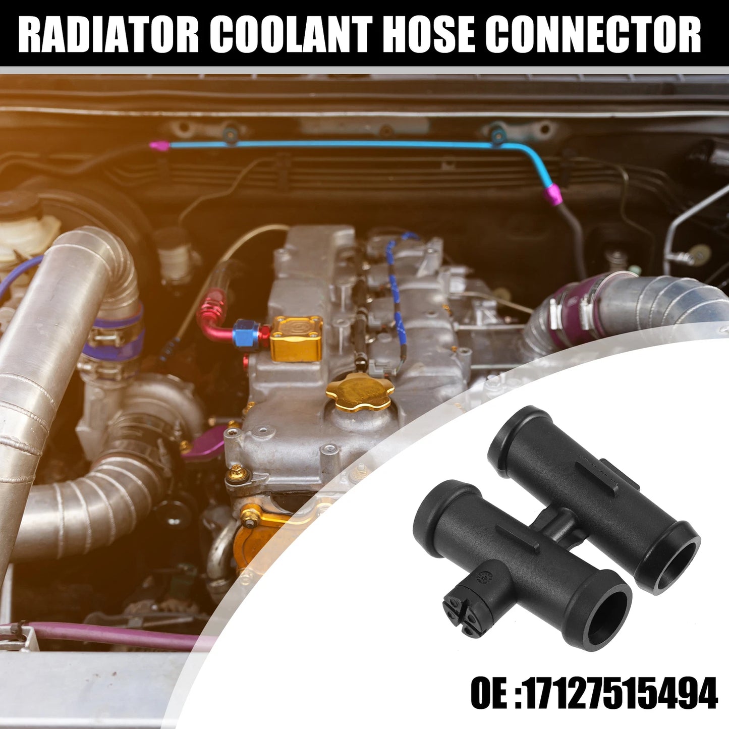 Coolant Water Hose Connector for Mini Cooper (2002-2008)