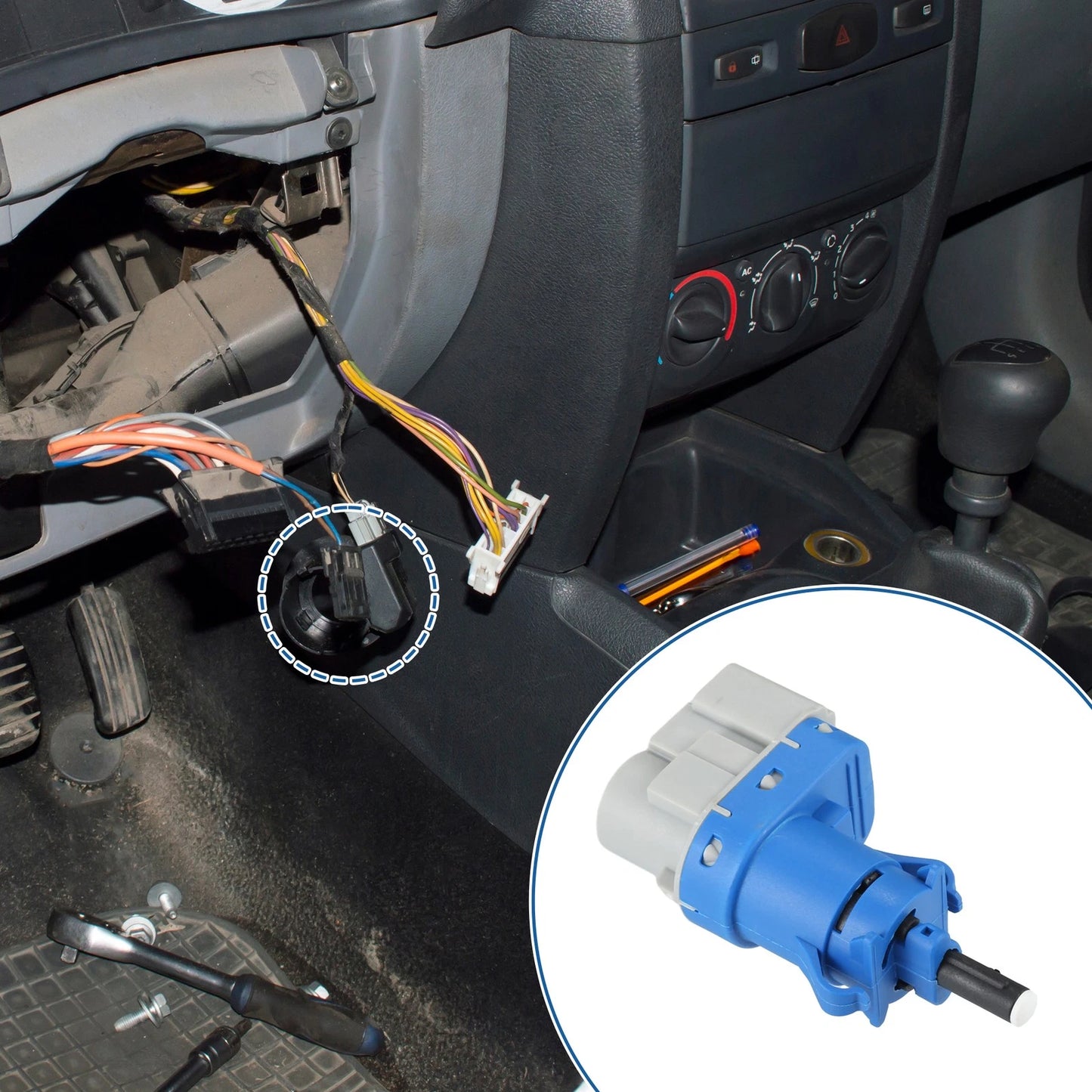 Stop Lamp Switch Assembly for Ford Fusion (2006-2012)