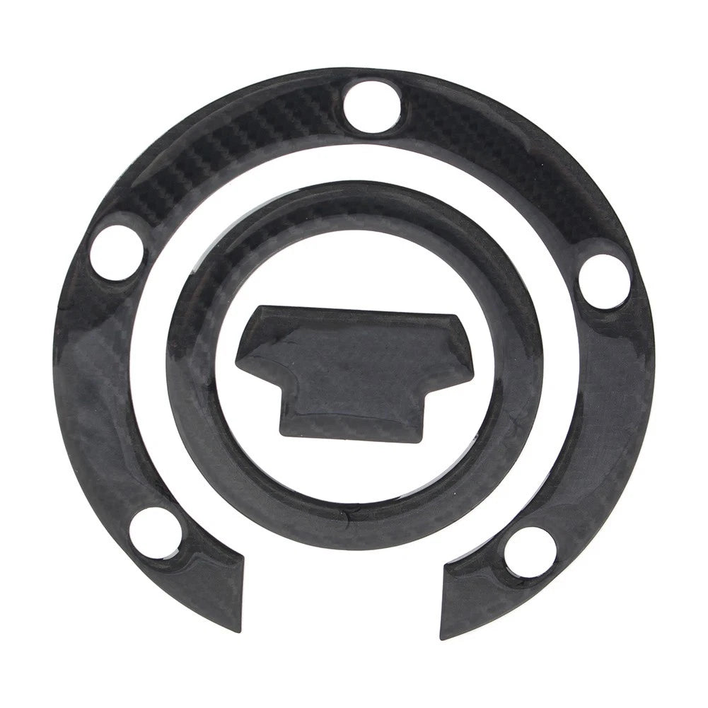 Carbon Fiber Look Fuel Cap Gel Protector for Yamaha YZF R6 (2006-2017)