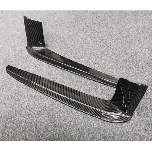 2 x Front Fog Light Trim Covers for Porsche Carrera 911 (2018-2022)