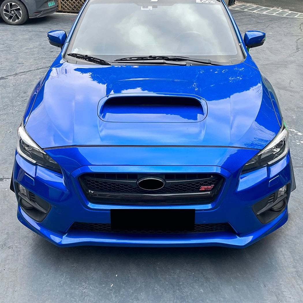 Gloss Black Front Bumper Side Canards for Subaru WRX STI VA (2015–2021)