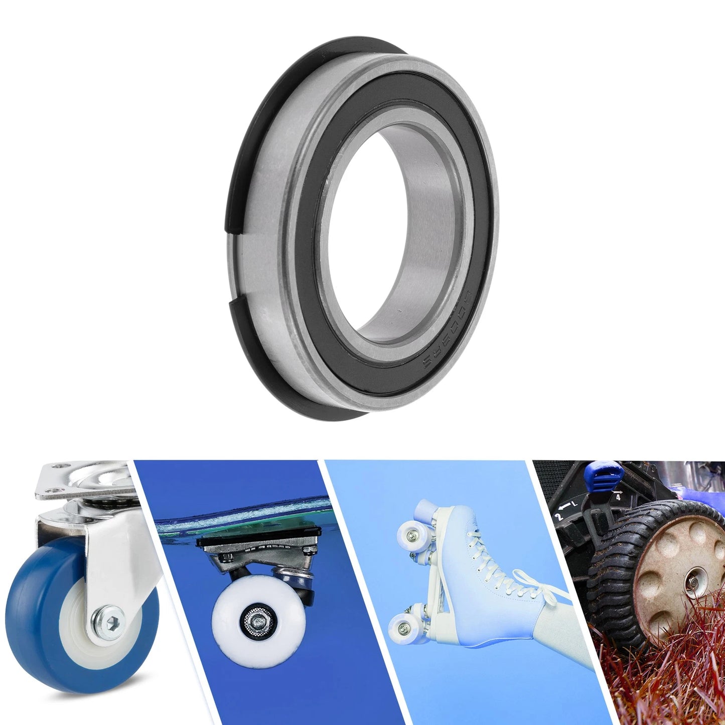 Deep Groove Ball Bearings / 45x75x16mm / Wheel for Scooter Skateboard