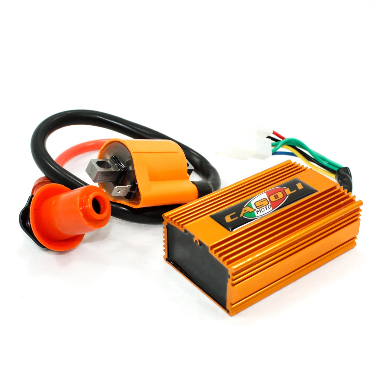 6 Pins CDI Unit + Coil for 150cc 250cc Pit Pro Quad Dirt Bike ATV Buggy