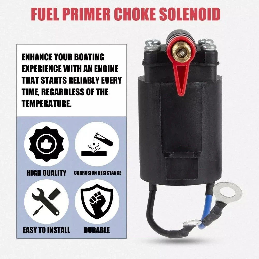 Fuel Choke Solenoid for Johnson Outboard Boat Repair Marine Maintenance