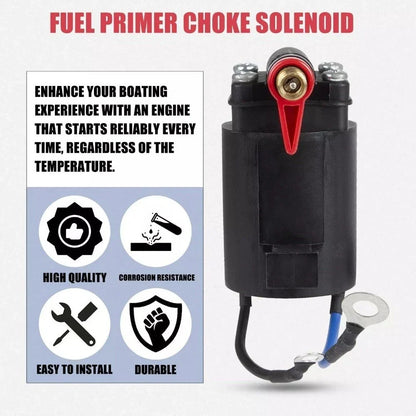 Fuel Choke Solenoid for Johnson Outboard Boat Repair Marine Maintenance
