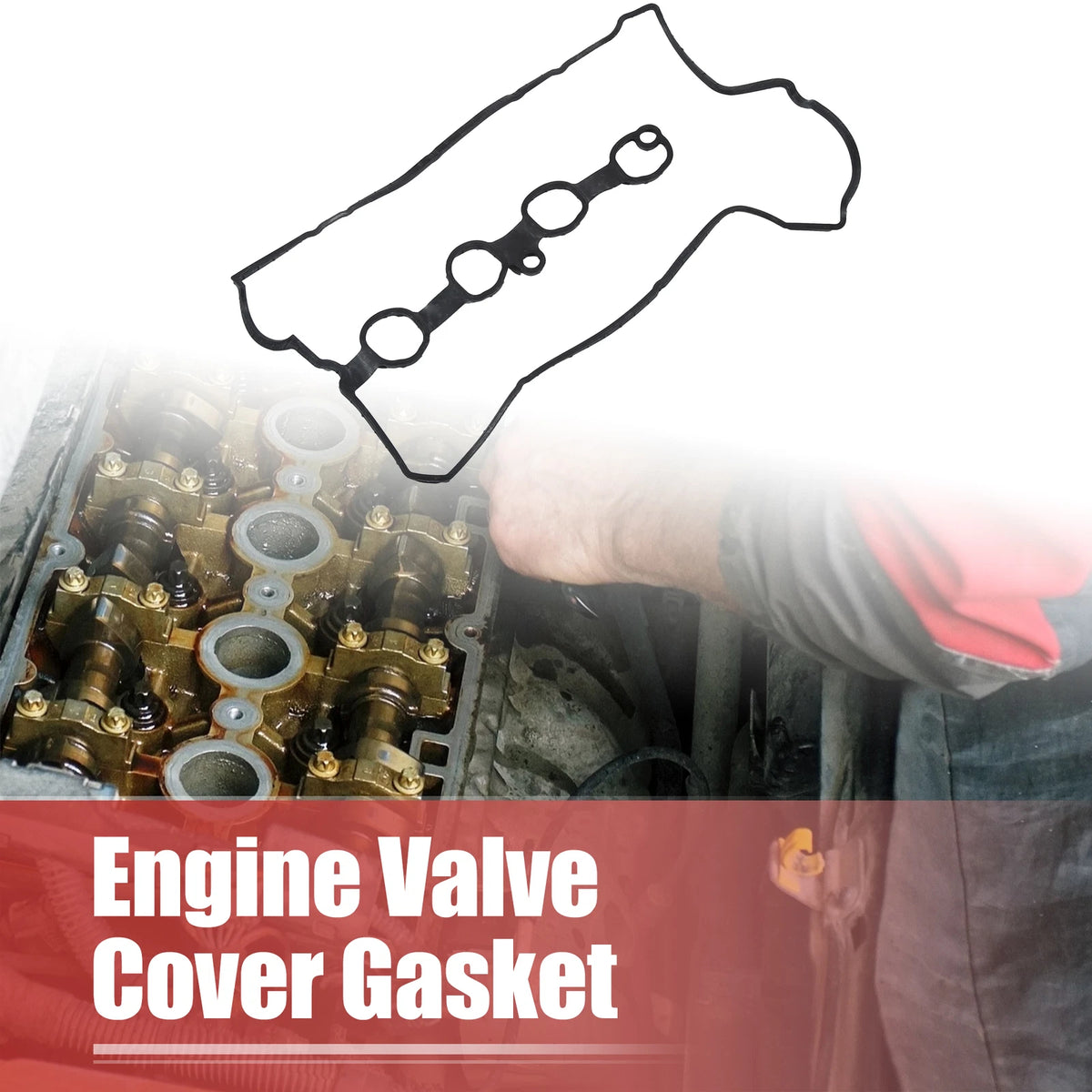 Engine Valve Cover Gasket Set for Mazda 3 6 CX-5 2.5L I4 (2010-2013)