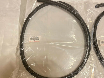 2 x Door Weatherstrip Seal Trim Right Left Set for TOYOTA SUPRA JZA80 MK4