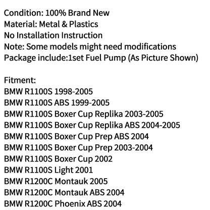Kraftstoffpumpe for BMW R850 R1100 R1150 R1200 K1200 (1993-2006)