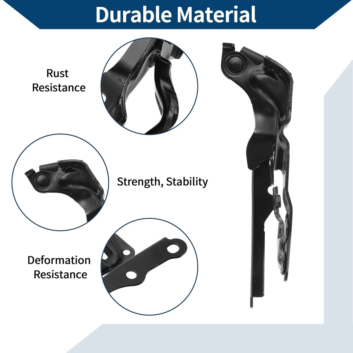Hood Hinges 1 Pair for Lexus ES350 (2007-2012)