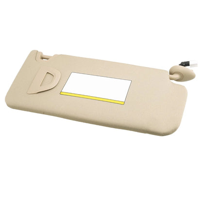 Beige Left Side Sun Visor for Honda Accord (2008-2012)
