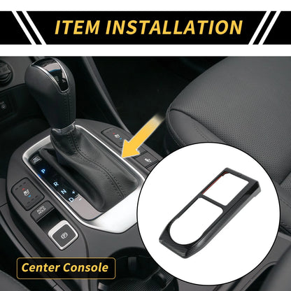 Carbon Fiber Gear Shift Frame Panel Cover Trim for Toyota Tacoma (2016-2023)