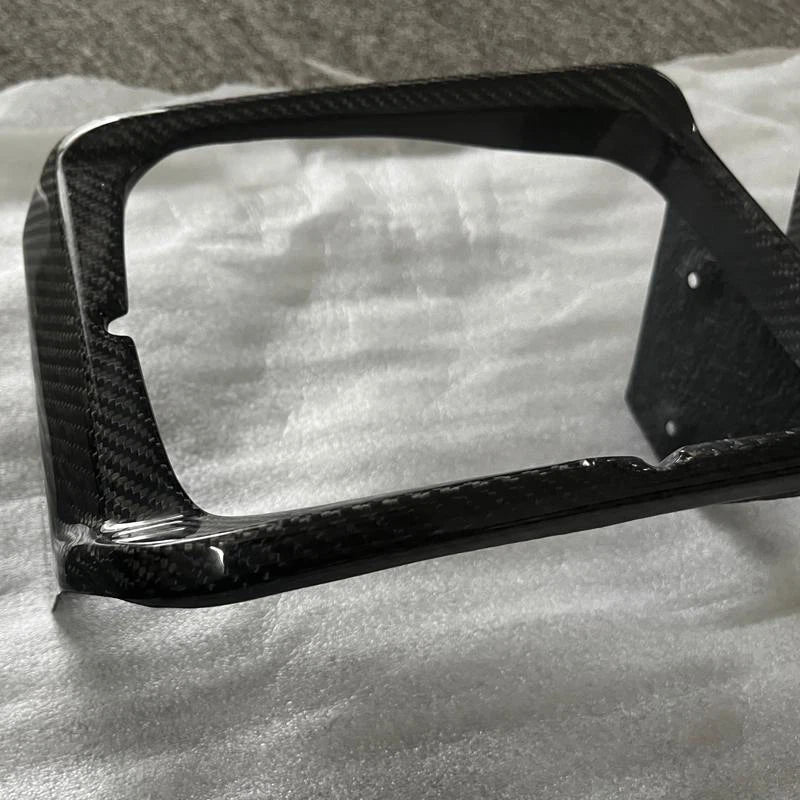 Carbon Fiber Headlight Frame Bezel Cover kit fit for Toyota Supra A70 1987-1992