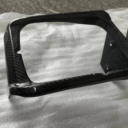 Carbon Fiber Headlight Frame Bezel Cover kit fit for Toyota Supra A70 1987-1992