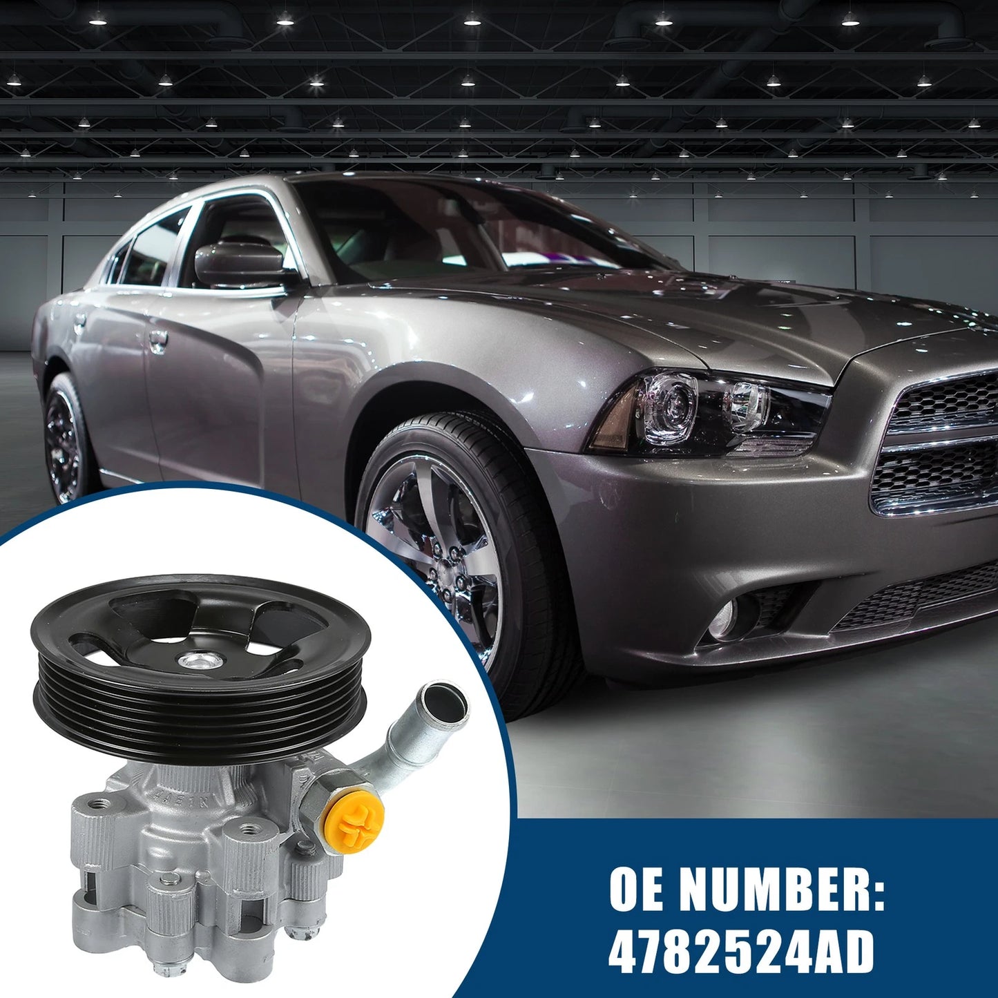 Power Steering Pump for Chrysler 300 / Dodge Challenger (2005-2010)