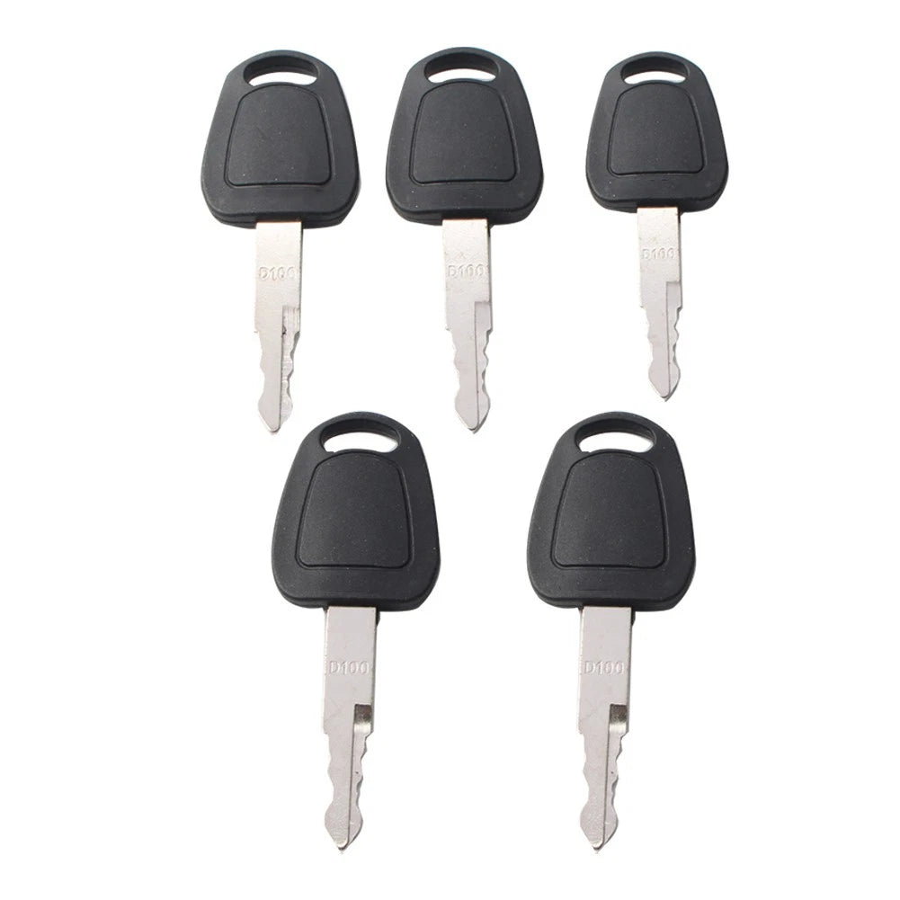 5x Keys for Daewoo Doosan Excavator Models Heavy Equipment