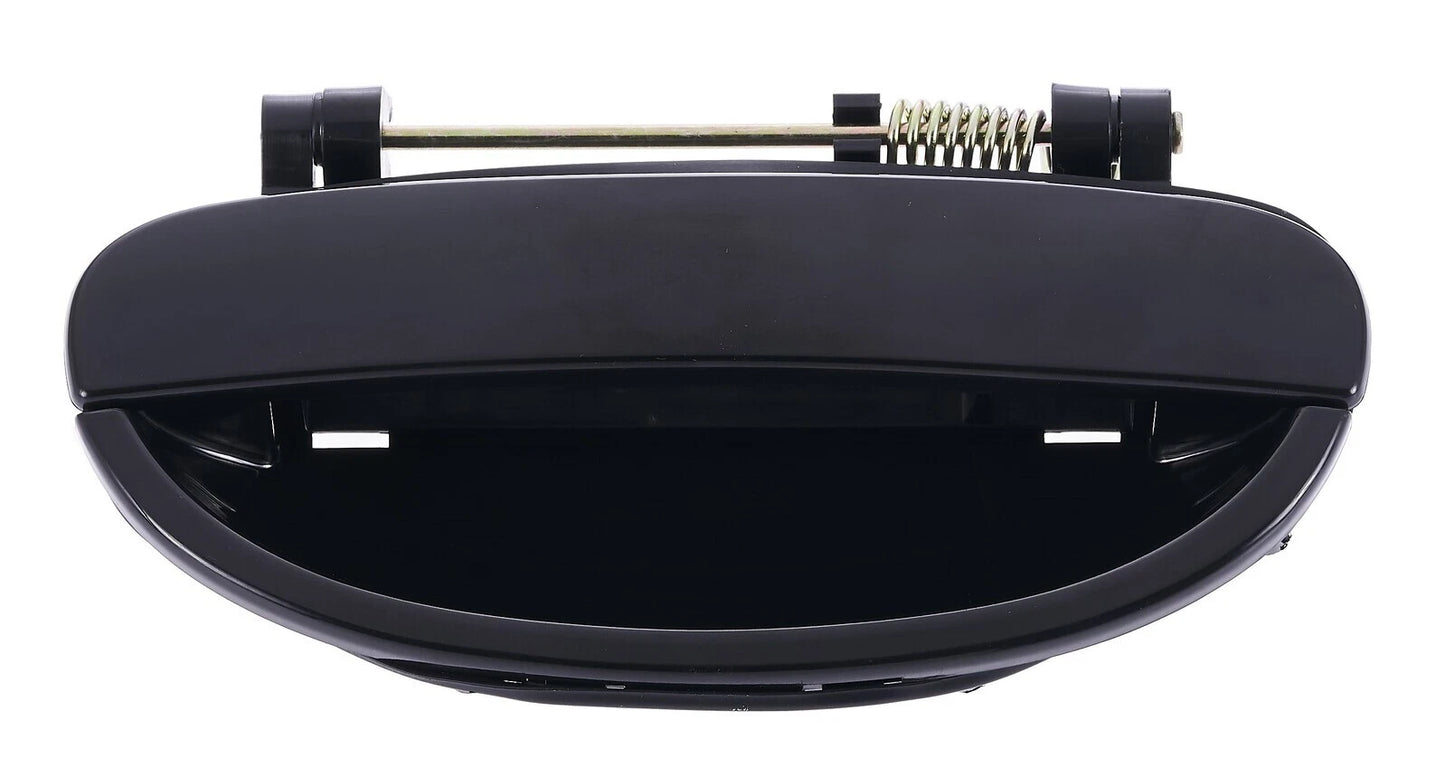 Rear Left Textured Black Outer Door Handle for Daewoo Nubira (1997–2006)