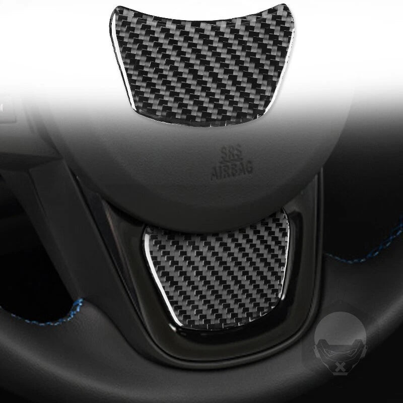 Carbon Fiber Steering Wheel Chin Cover Trim for Toyota Supra A90 2019-2022