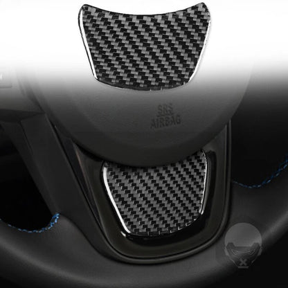 Carbon Fiber Steering Wheel Chin Cover Trim for Toyota Supra A90 2019-2022