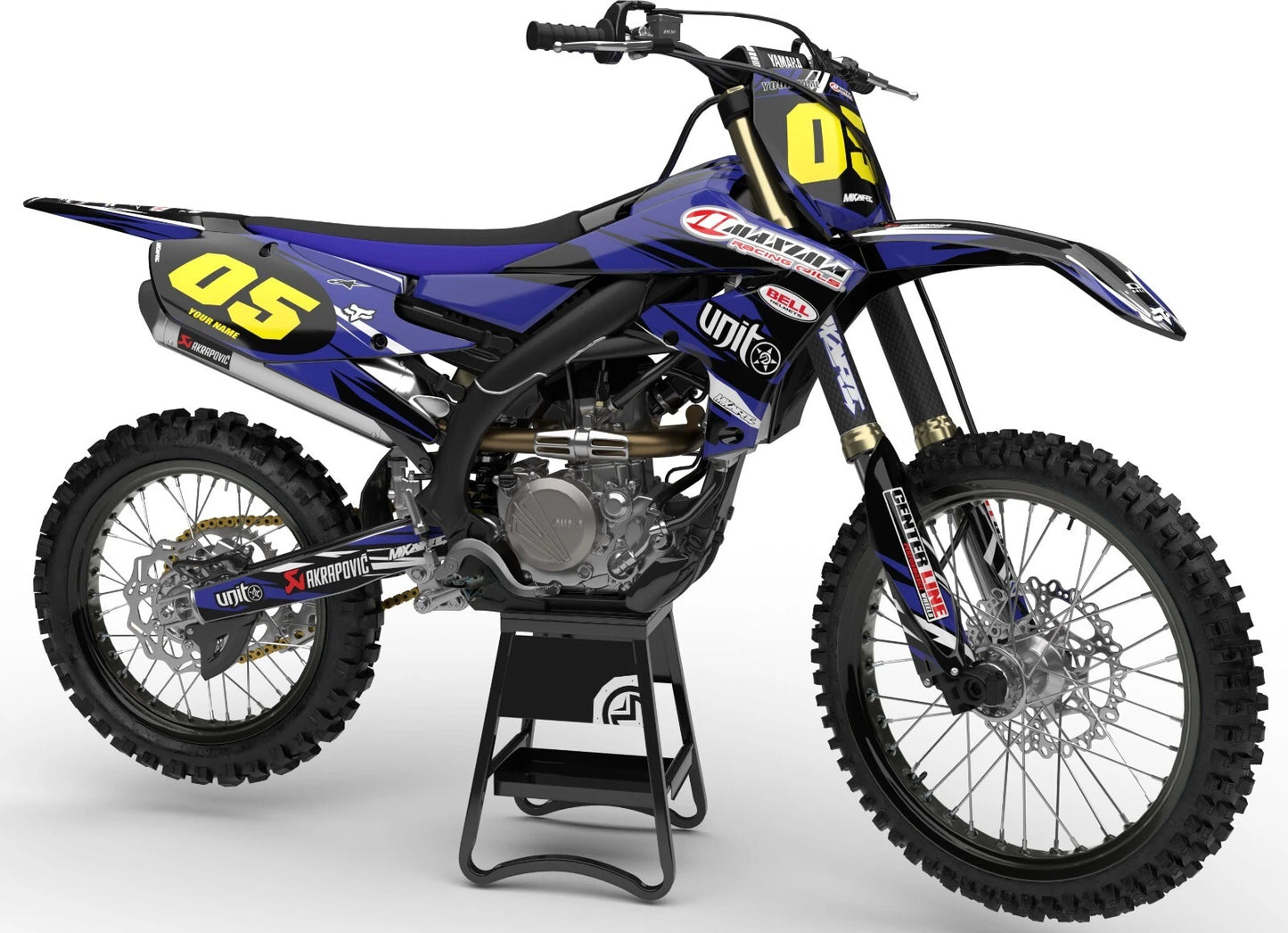 Digger Style Decals for Yamaha TTR 110 (2008-2023)