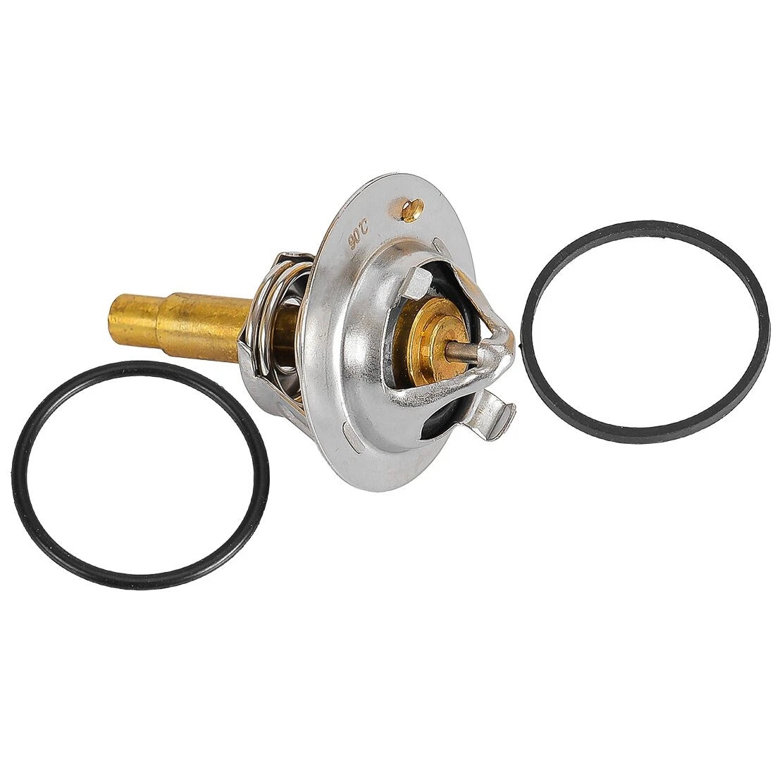 Coolant Thermostat & Seal O-Ring for Mercedes W203 S203 C230 C180 C200 (2000-2007)