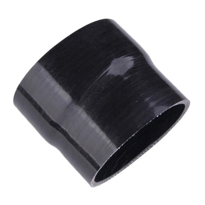 Black 3.25" Silicone Hose Reducer Turbo Coupler for Car (82.5-76mm)