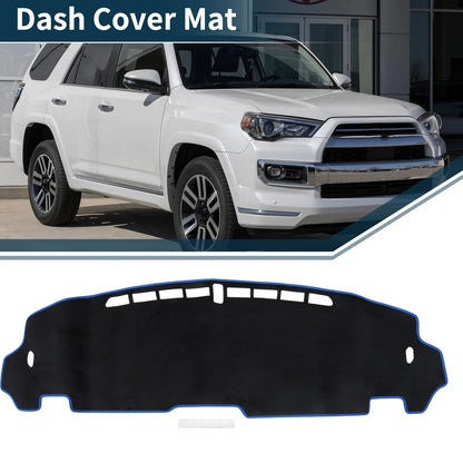Dashboard Cover Mat for Honda N-BOX/N-BOX Custom JF5/JF6 Black Blue (2011-2023)
