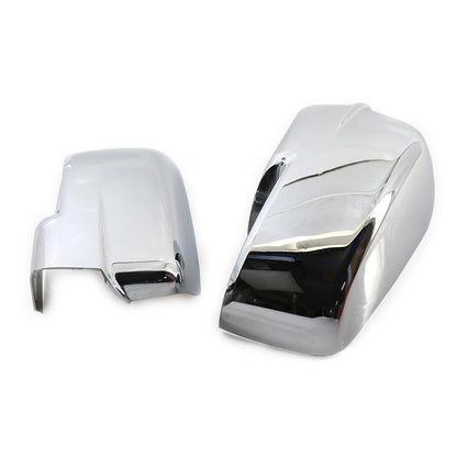 Chrome Mirror Covers with Turn Signal Cutout for Dodge Ram 1500 (2013-2018)