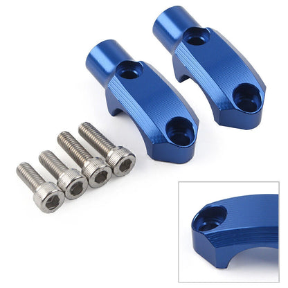 Mirror Mount & Master Cylinder Clamp Blue for BMW F900XR S1000XR R1200R F850GS (2019-2023)