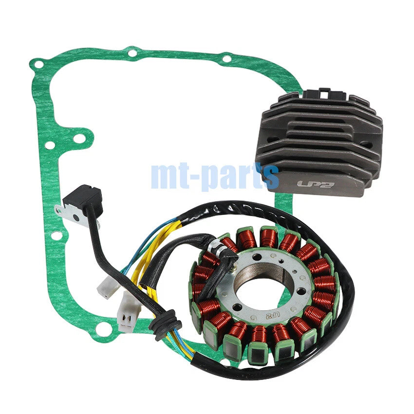 Stator Coil, Regulator Rectifier, Gasket for Yamaha YP250 Majesty (2000-2001)