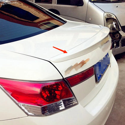 Tail Rear Spoiler for 2008-2012 Honda Accord 4DR Sedan ABS White (2008-2012)