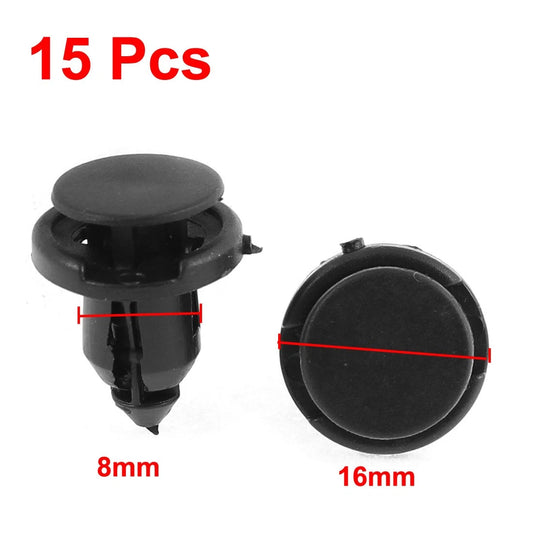 15 Pcs Fender Retainer Clips for Honda