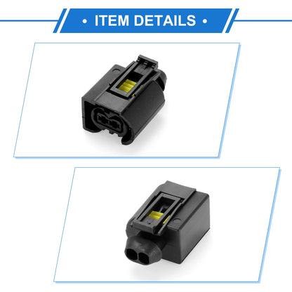2 x Pin Car Wiring Harness Connector Plug for BMW