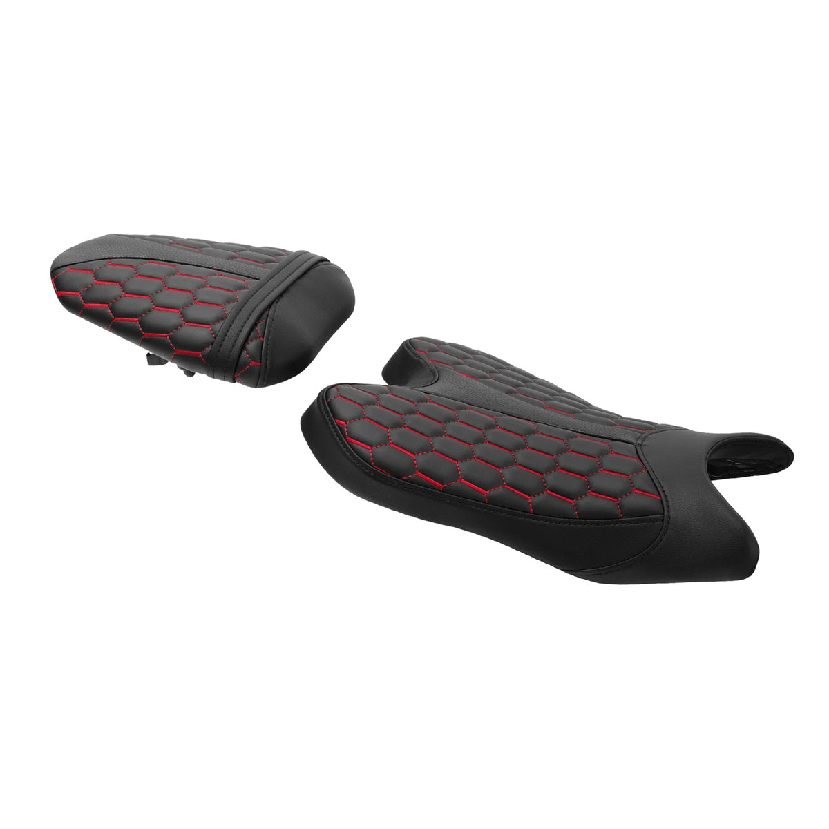 Rider & Passenger Seats for Yamaha YZF R6 (2008-2016) Black Red